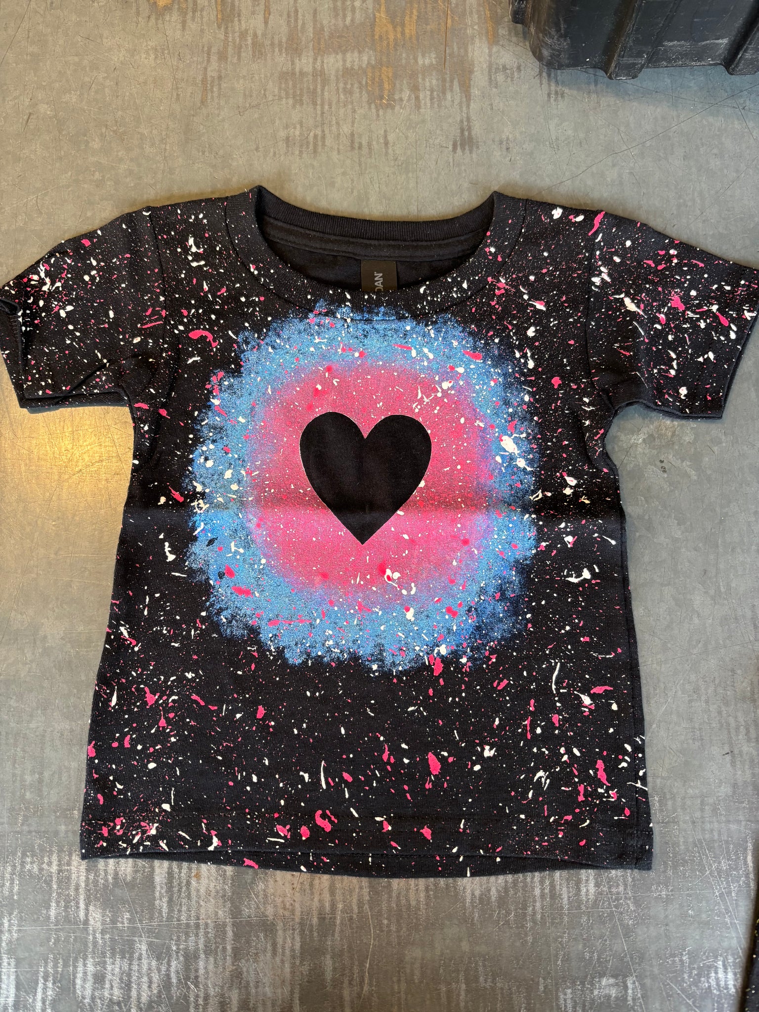 Kids Heart Glow in the Dark Tee