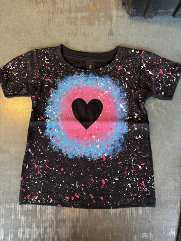 Kids Heart Glow in the Dark Tee
