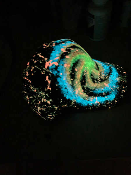 Spiral Galaxy Glow in the Dark Hat