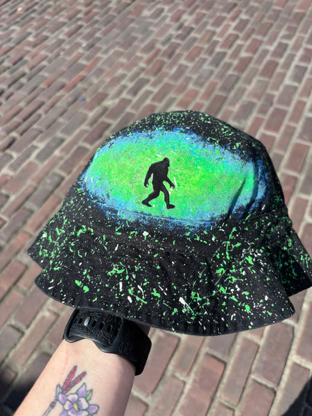 Bigfoot - Glow in the Dark Bucket Hat